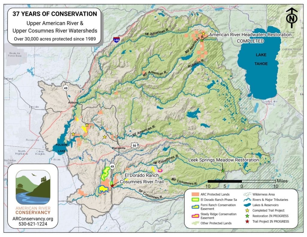37 YEARS OF CONSERVATION 37 years of conservation - Map